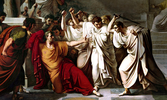 the last day of Julius Caesar in Largo Argentina